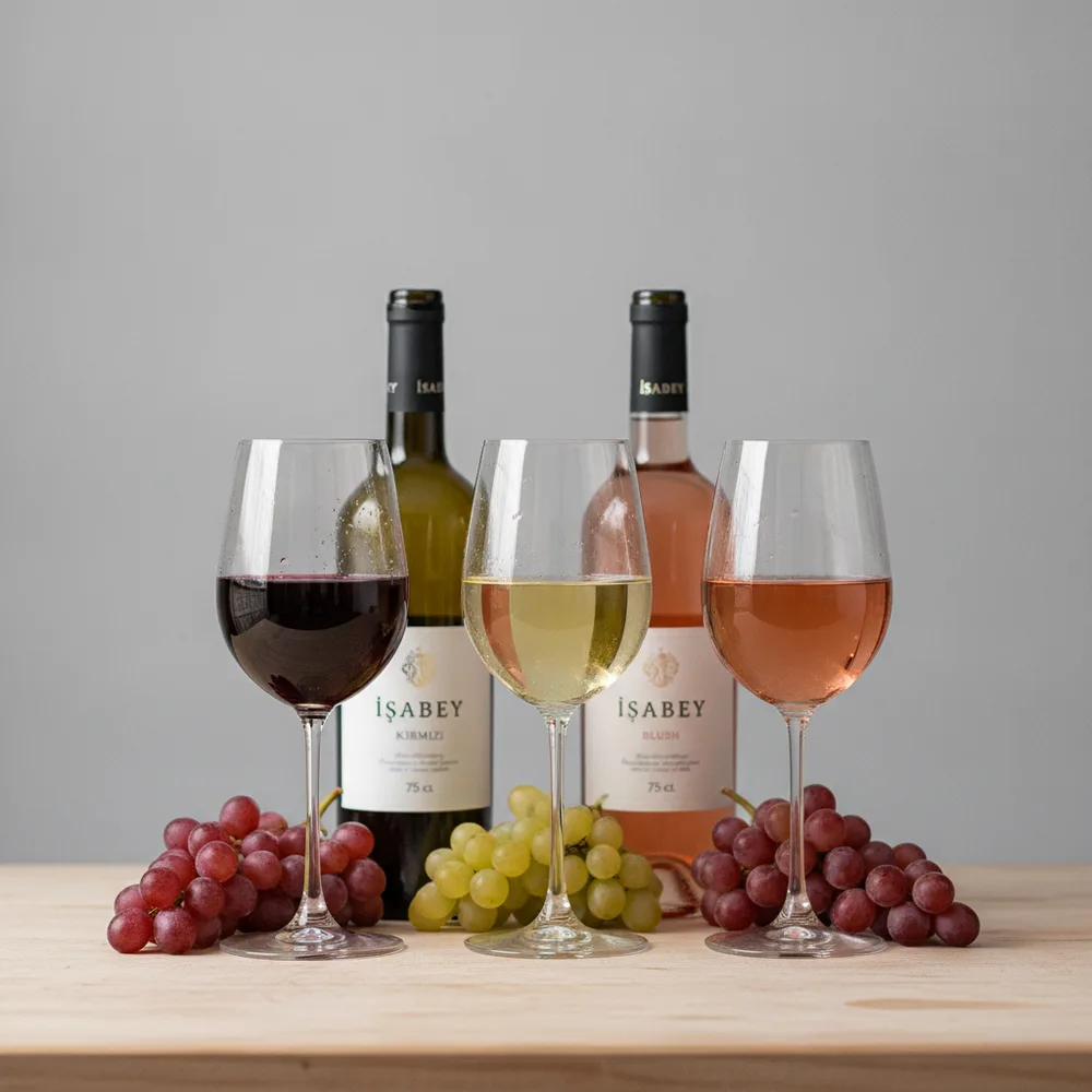 İSABEY KIRMIZI / BEYAZ / BLUSH 75 CL